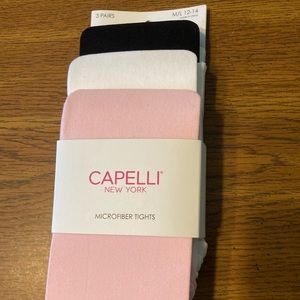 Capelli Of New York Microfiber Tights